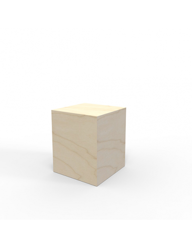 Wooden podium